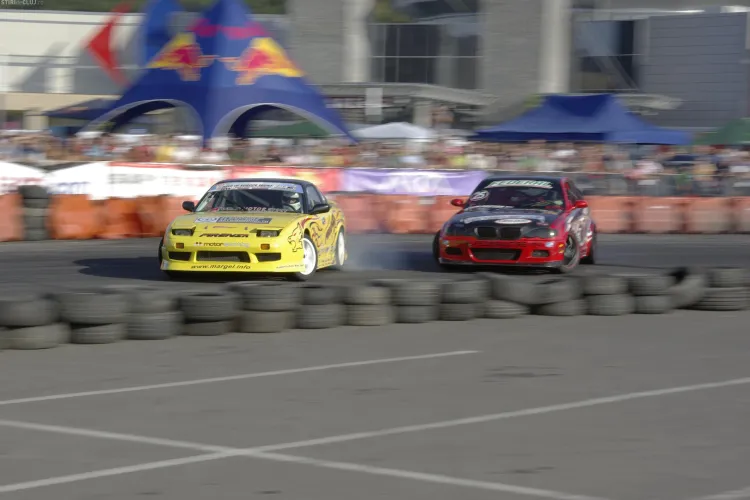 Campionatul european de Drift "King of Europe"  va avea loc in week-end la Cluj, la Polus Center- VIDEO