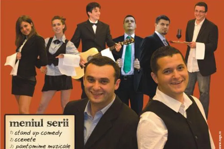 Trupa Comedica serveste "Portia de ras", miercuri, de la ora 20.00, la Sala de Cultura a Studentilor din Cluj-Napoca