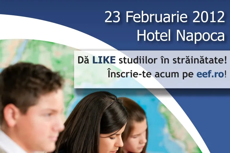 Targ de educatie la Cluj, in 23 februarie - European Education Fair 2012