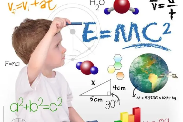 La patru ani rezolva operatii matematice complicate si a fost inscris in clasa pregatitoare