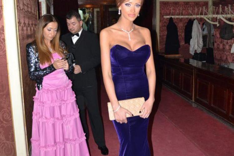 Bianca Dragusanu, la Balul Operei de la Cluj, cu rochie de printesa si colier cu diamante VIDEO si FOTO 