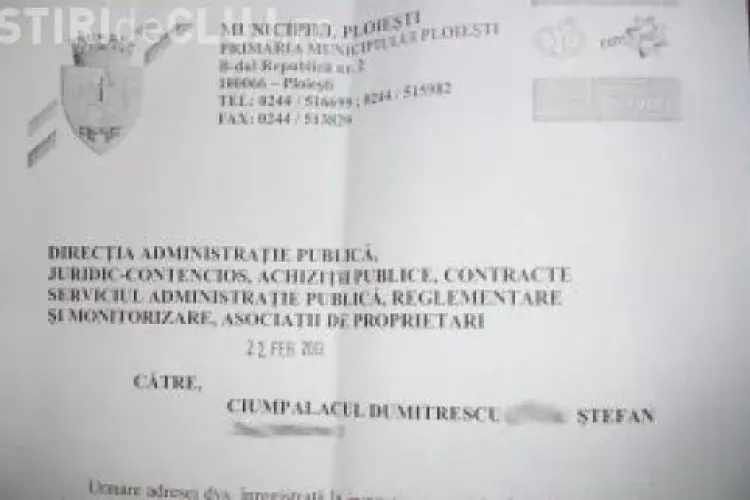 Primaria l-a facut ciumpalac pe un barbat, intr-un raspuns oficial FOTO