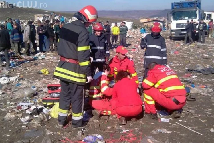 Un barbat a fost calcat de o masina de gunoi pe rampa de la Pata Rat FOTO