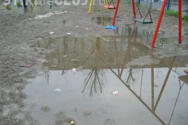 Parcul 14 Iulie, din Grigorescu, pare abandonat