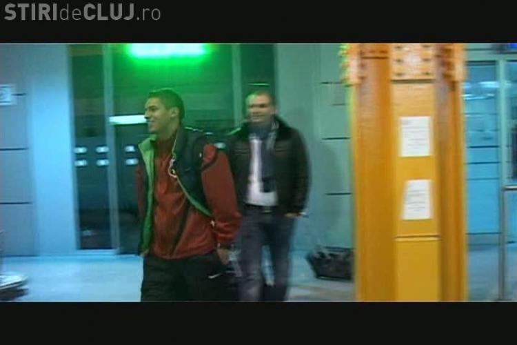 Steaua a ajuns la Cluj! Jucatorii, asteptati de un autocar pentru curse ocazionale VIDEO