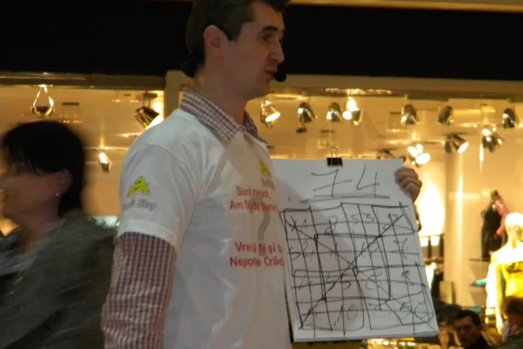 Cristian Gog, mentalistul clujean, apare la Romanii au talent, vineri, 16 martie