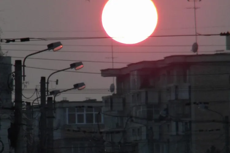 Un Soare cat tot Clujul! Vine Primavara FOTO