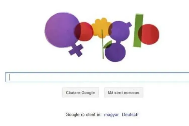 Ziua Internationala a Femeii, sarbatorita de Google