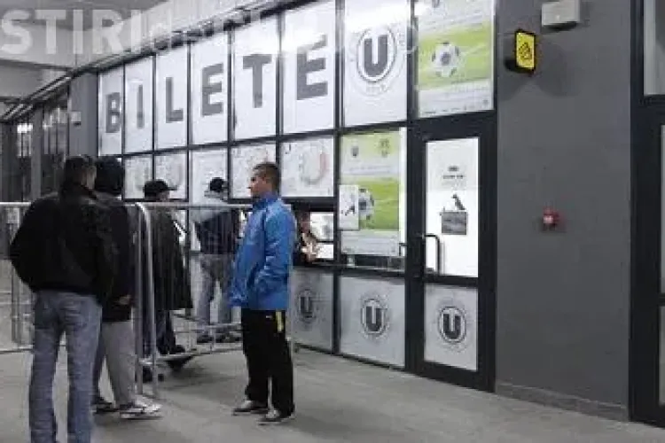 25.000 de bilete vandute la meciul U Cluj - Steaua! Unde mai sunt locuri