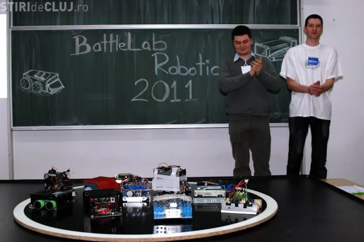 Robotii se infrunta la UTCN, in 17 martie VIDEO