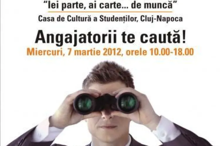 Targ de joburi la Casa de Cultura a Studentilor din Cluj-Napoca
