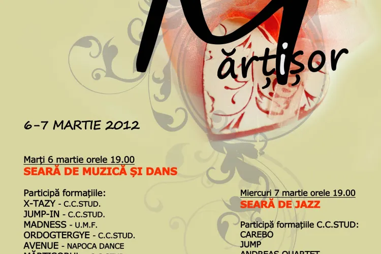 Dans si muzica de "Zilele Martisor" la Casa de Cultura a Studentilor