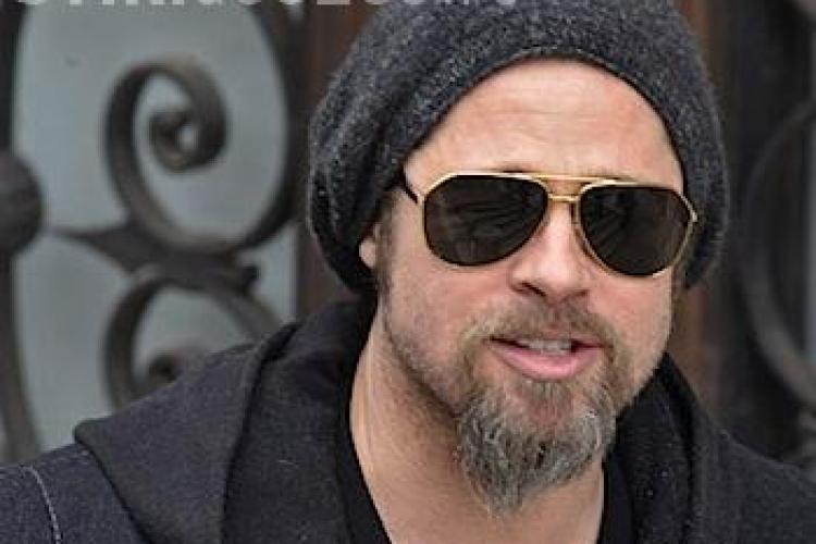 Brad Pitt, in Romania! Vezi primele imagini cu celebrul actor