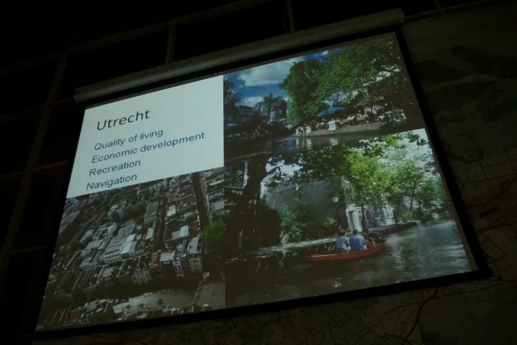 Somesul navigabil, intre cartierul Grigorescu si podul Horea! Olandezii din Utrecht dau sfaturi Primariei Cluj-Napoca