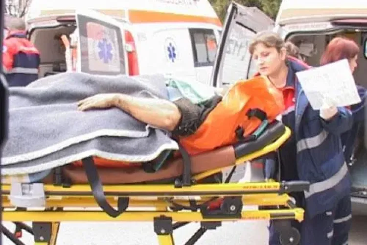 Accident de munca la Marisel! Un barbat a cazut de la inaltime