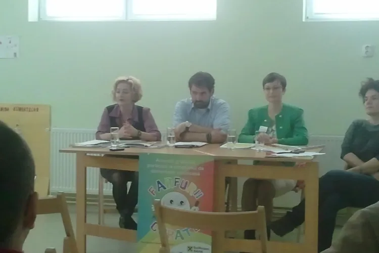 Adi Hadean a gatit sanatos pentru copiii din cinci gradinite, in proiectul "Farfurii curate"