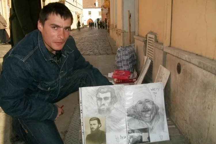 Tanarul care-si castiga existenta de pe o zi pe alta din desene, asaltat de Politia Locala Cluj! FOTO
