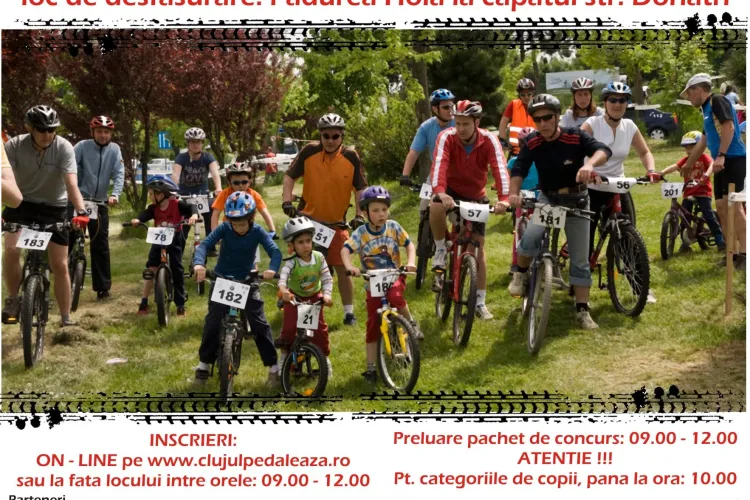 Incepe campionatul "Clujul pedaleaza"