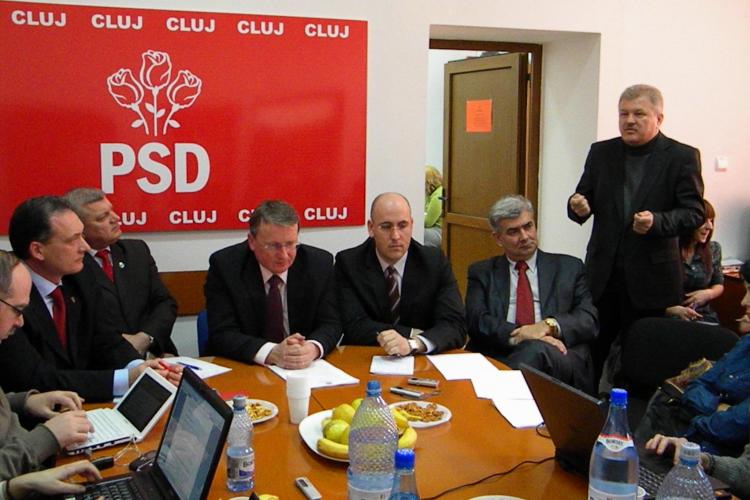 PSD Cluj picheteaza Prefectura
