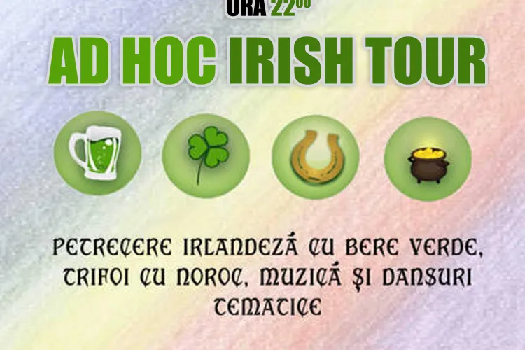 St. Patrick's Day sarbatorita la My Way in aceasta seara (P)