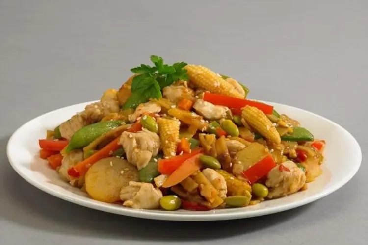 Reteta zilei: Pui cu legume!