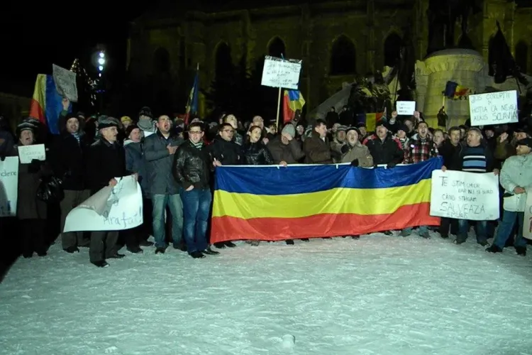 Mircia Giurgiu: TVA 5% la alimentele de baza! Vezi LISTA revendicarilor protestatarilor din Piata Unirii Cluj