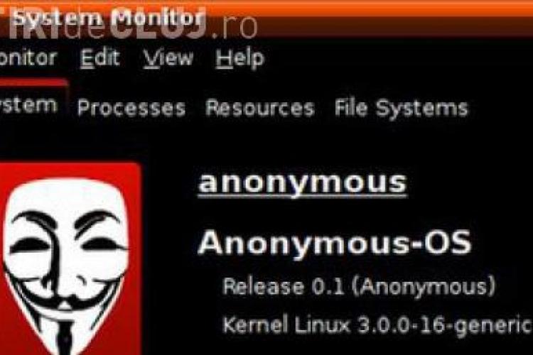 Anonymous a creat un sistem de operare! 40.000 de persoane il folosesc