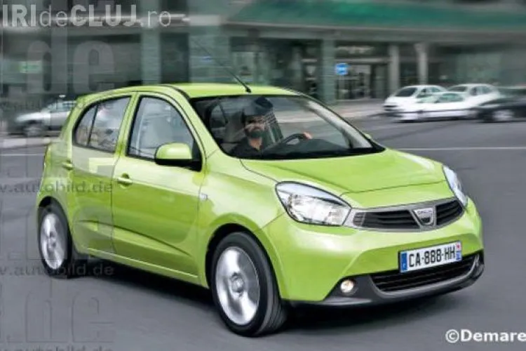Cum arata Dacia Citadine, modelul de 5.000 de euro FOTO