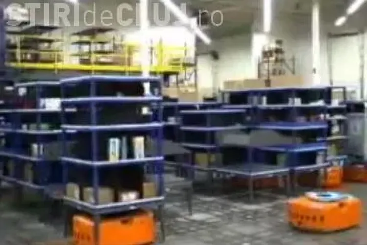 Magazinul online Amazon isi inlocuieste angajatii ineficienti cu roboti VIDEO