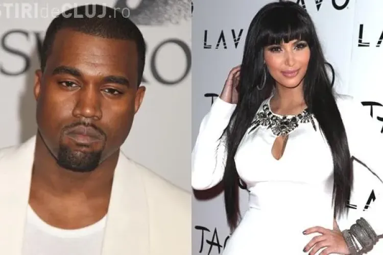 Cel mai nou cuplu de la Hollywood: Kim Kardashian si Kanye West