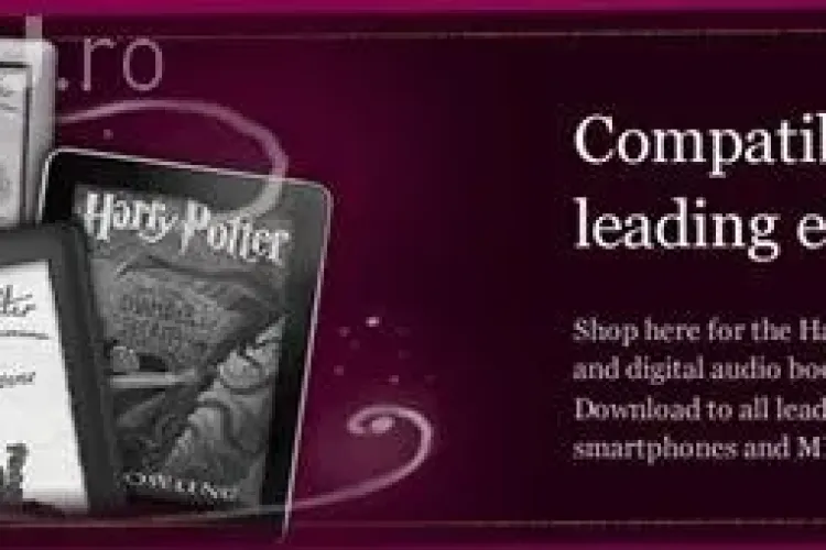 Cartile Harry Poter, disponibile acum si in format electronic 