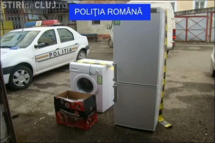 Perchezitii la Dej si Gherla! Sapte barbati inselau magazine de electrocasnice cu adeverinte false VIDEO