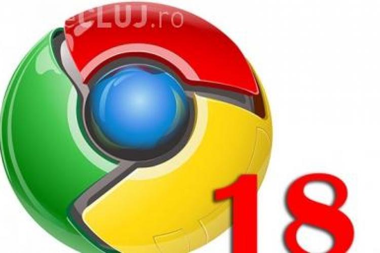 S-a lansat Google Chrome 18