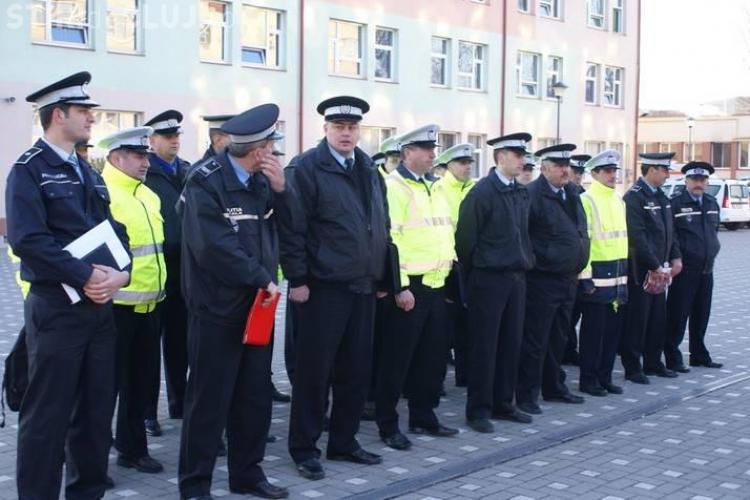 Politistii locali din Cluj-Napoca, instruiti la politistii adevarati 
