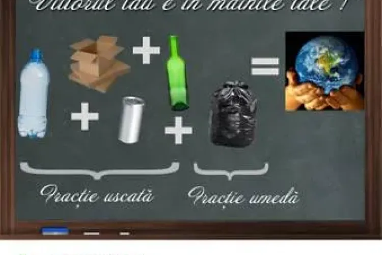 "Fii verde pentru mediu. Colecteaza selectiv" - Campanie ROSAL de educare privind colectarea selectiva a deseurilor