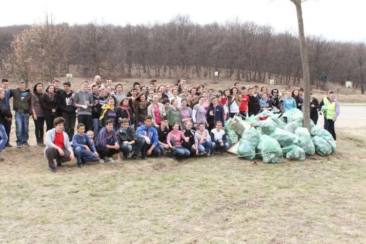 Actiunea "Iubesc Clujul Curat", un succes FOTO