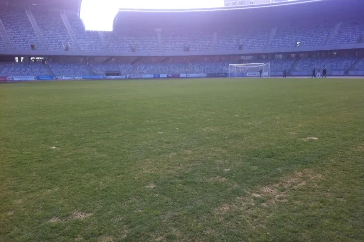  Gazonul de pe Cluj Arena e "praf", dar va fi "perfect" pentru meciul cu CFR Cluj, din luna mai