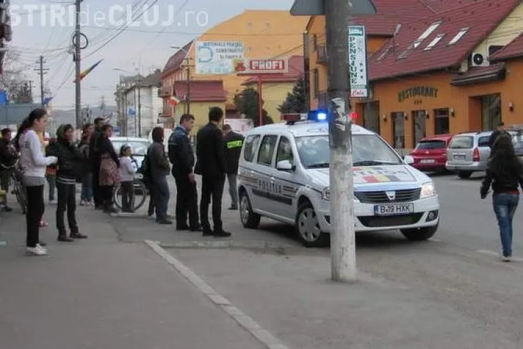Accident in Gherla! Un copil a fost lovit pe strada Bobalna