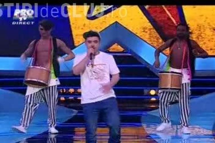 Adrian Tutu, rap patriotic la Romanii au talent": Aici imi e locul FOTO 