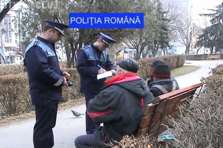 Cersetorii si comerciantii stradali din Cluj, luati la puricat VIDEO