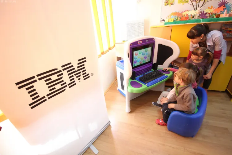 15 gradinite clujene vor utiliza programe IBM KidSmart in educatia copiilor FOTO si VIDEO