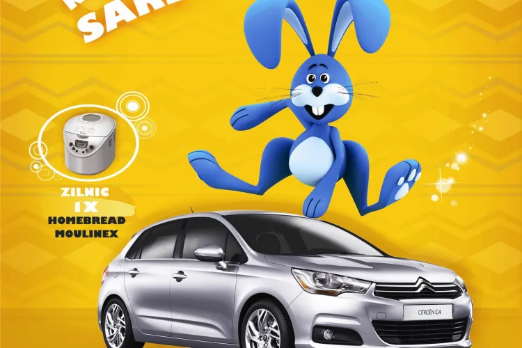 Cum poti castiga de Paste un Citroen C4 la Iulius Mall Cluj