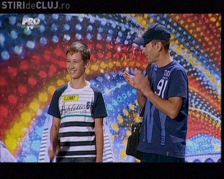 ROMANII AU TALENT Mihai Teaca, pustiul de 12 ani care a cantat superb
