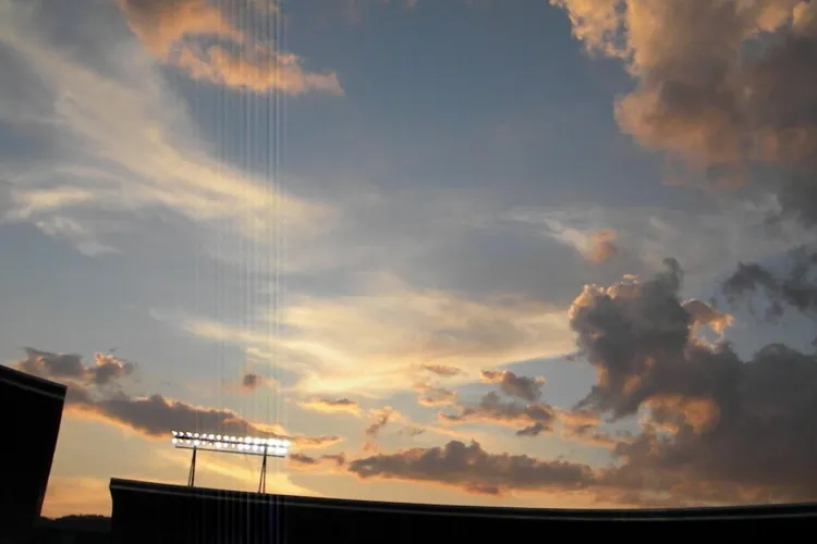 Cerul s-a dezlantuit la meciul dintre "U"Cluj - Gaz Metan Medias Galerie FOTO