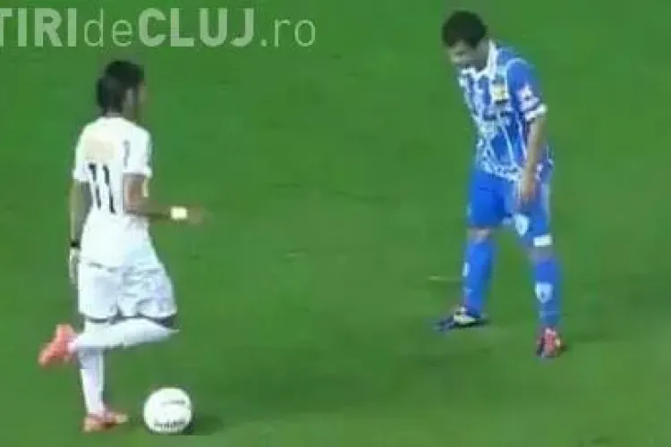 Neymar a reusit un dribling incredibil VIDEO