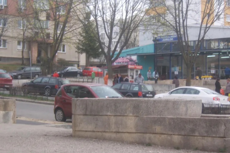 Boc la cumparaturi cu sotia, in Zorilor FOTO