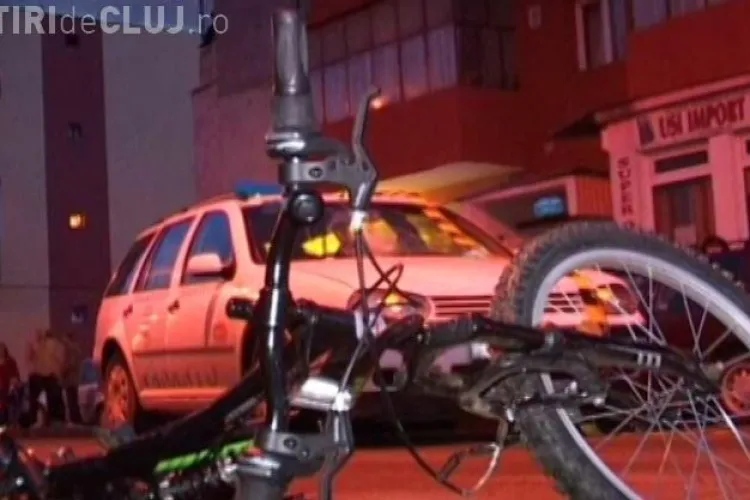 Accident in Dej, pe strada Ecaterina Teodoroiu! Un copil a fost lovit de o masina