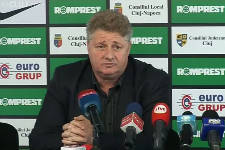 "Mamele isi lasa copiii la U Cluj si merg sa se f...". Ioan Marginean, cel care a spus replica, isi cere scuze