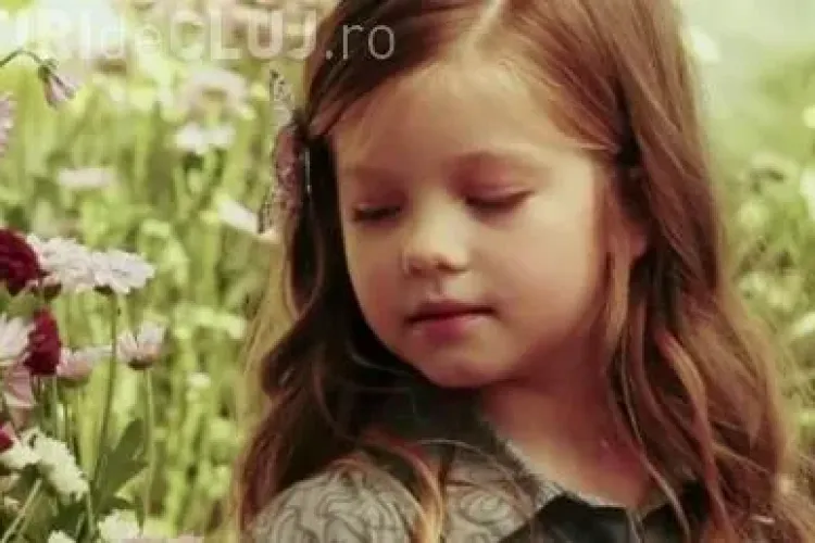 La doar 5 ani este si fotomodel si designer VIDEO