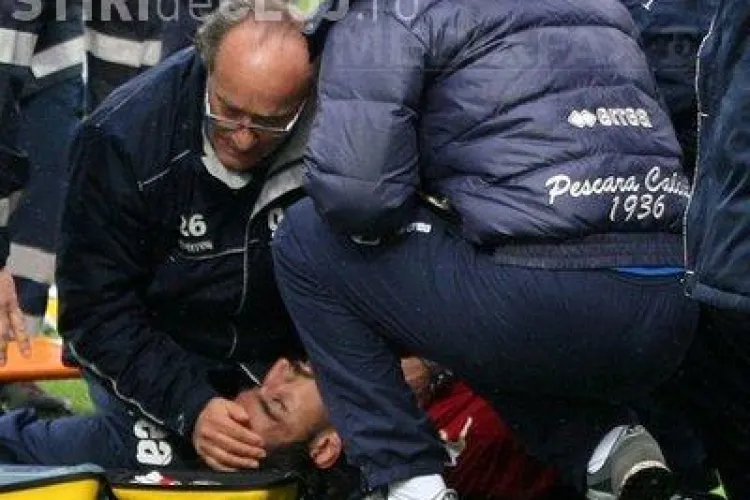 Un fotbalist a facut infarct pe teren si a murit! SOC in Italia VIDEO